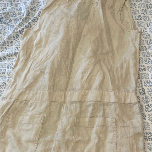 Lou & Grey Linen button front jumpsuit. - Picture 4 of 4